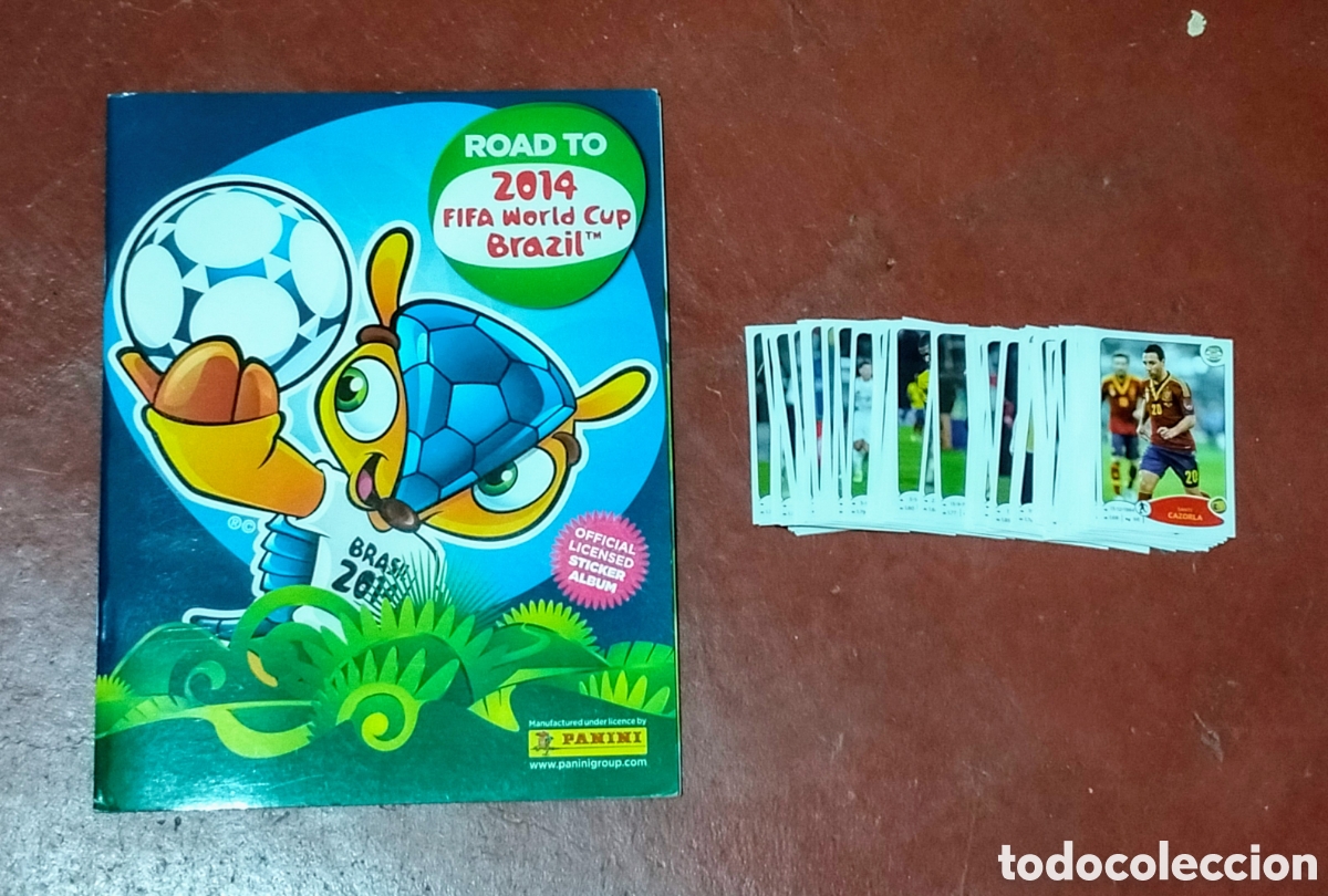 Colecionismo Cadernetas: &Aacute;lbum Road to Brasil 2014 - Panini -