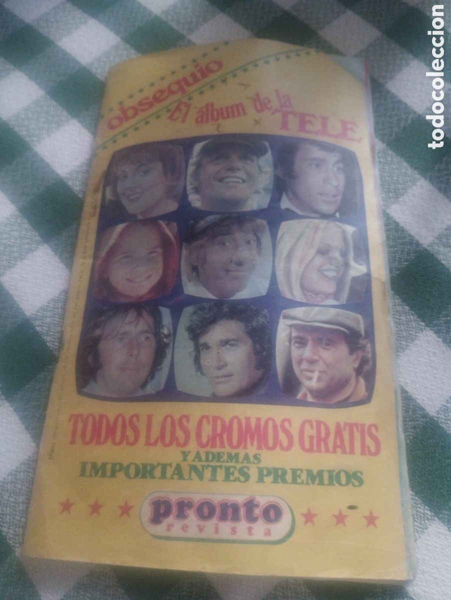 Colecionismo Cadernetas: El &aacute;lbum de la tele revista pronto a&ntilde;o 1979