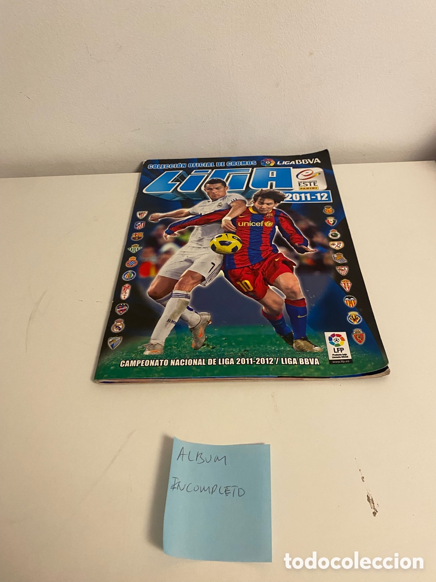 Colecionismo Cadernetas: Album de cromos f&uacute;tbol Liga 2011-12 (67)