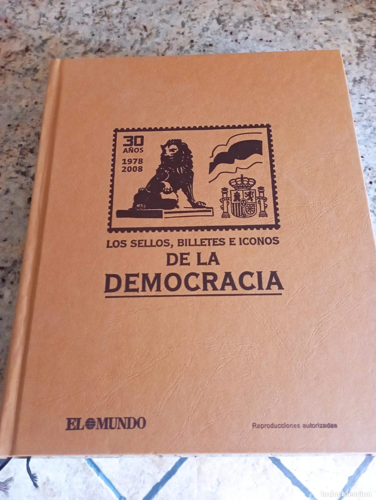 Colecionismo Cadernetas: LOS SELLOS,BILLETES E ICONOS DE LA DEMOCRACIA.EL MUNDO.