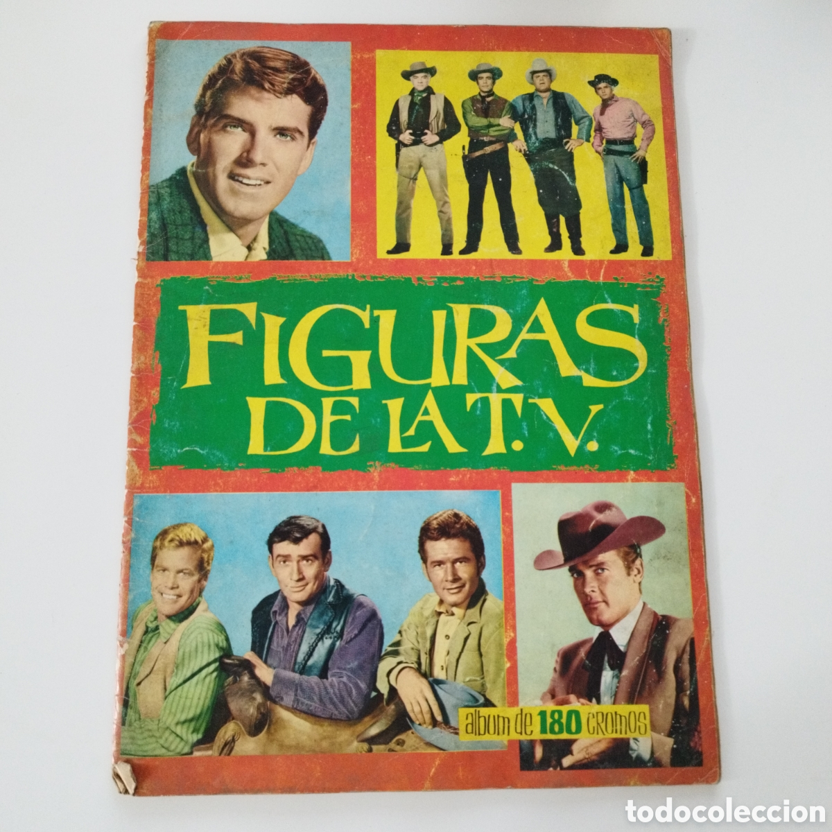 Coleccionismo &aacute;lbumes: ALBUM DE CROMOS / FIGURAS DE LA TV / EDICIONES ESTE / 1965 / A FALTA DE 11 CROMOS