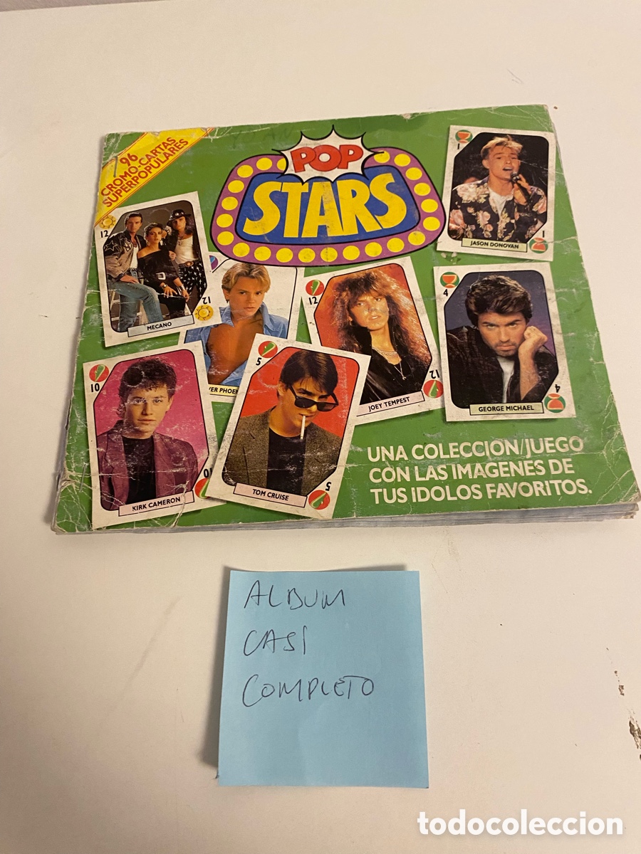 Colecionismo Cadernetas: &Aacute;lbum de cromos Pop Stars (63)