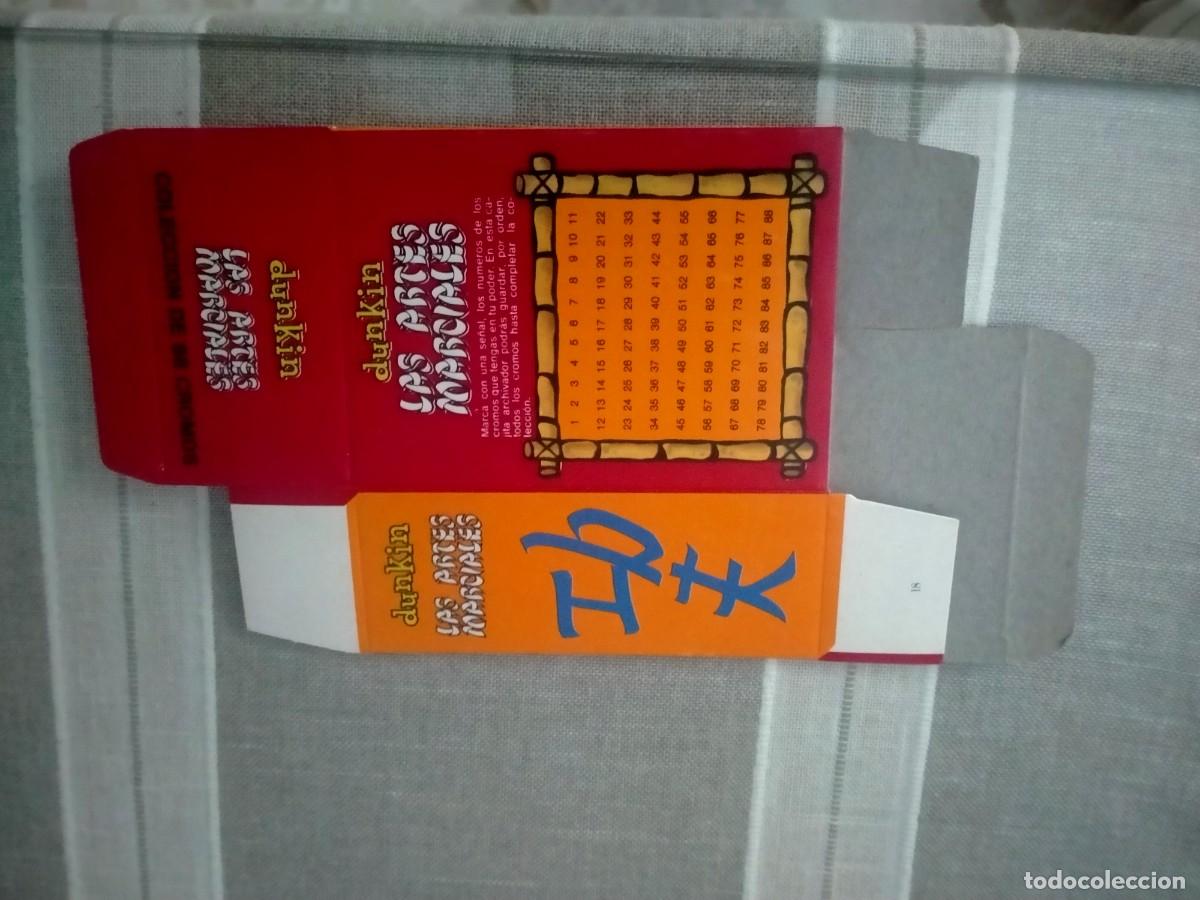 Coleccionismo &aacute;lbumes: cromos caja de dunkin impecable - Foto 2