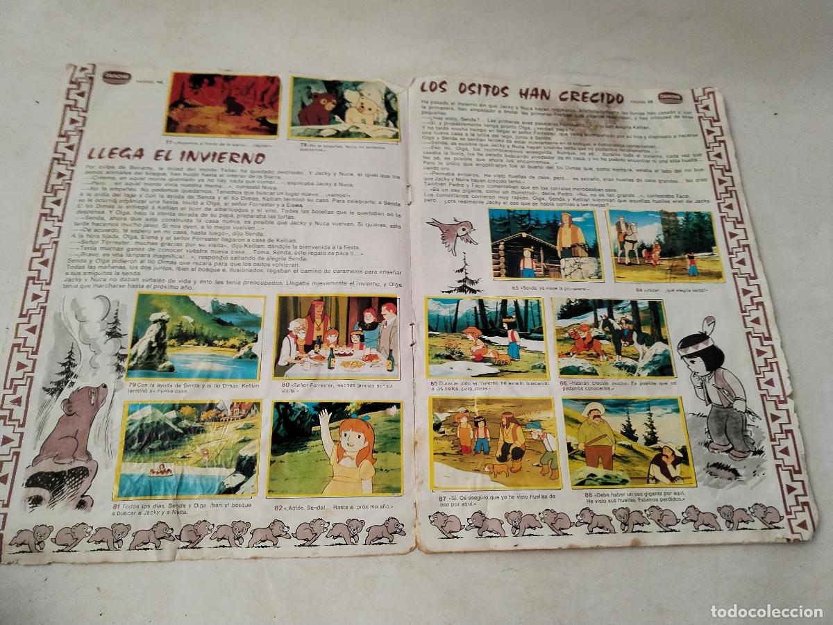 Colecionismo Cadernetas: JACHY, EL OSO DE TALLAC- ALBUM CON 46 CROMOS - DANONE - c138