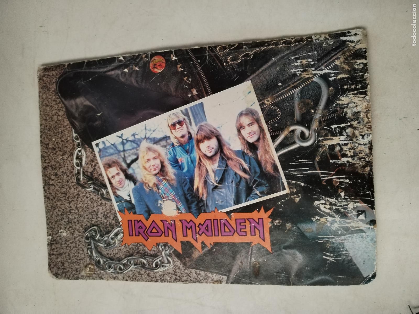 Colecionismo Cadernetas: ALBUM ESTRELLAS DEL ROCK MATUTANO CON CROMOS DE WHITNEY Y MADONNA- c138