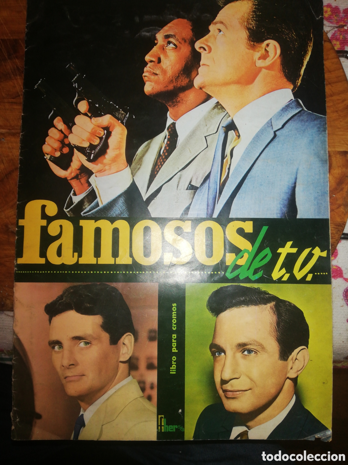 Colecionismo Cadernetas: Album famosos TV con 101 cromo