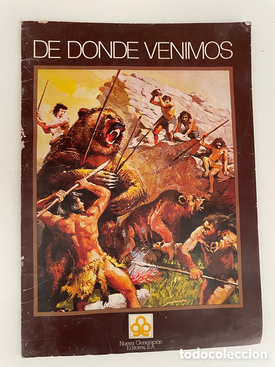 Collectionnisme Albums: De d&oacute;nde venimos. Album cromos incompleto