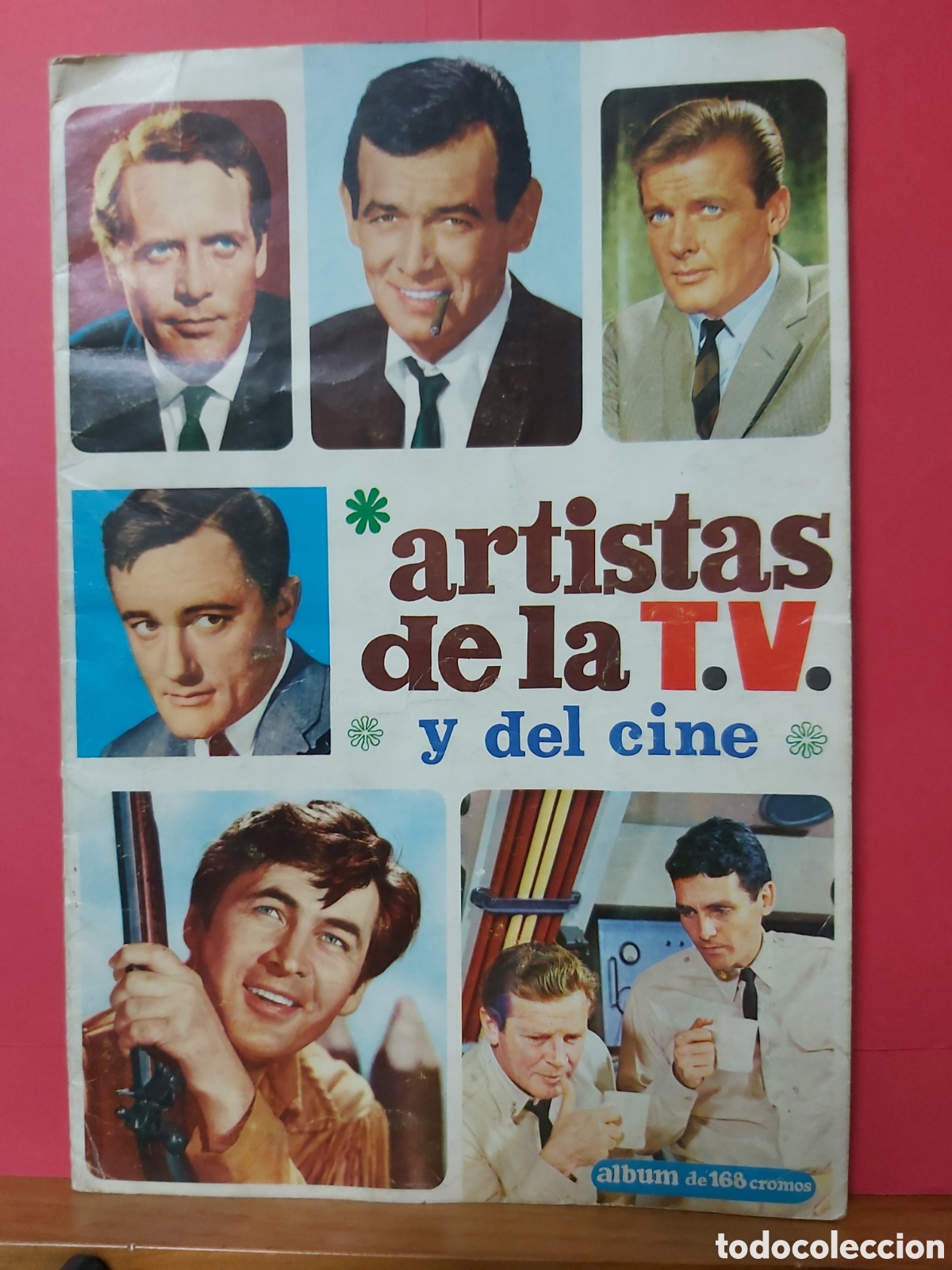 Collectionnisme Albums: * ARTISTAS DE LA T.V. y del CINE * ALBUM INCOMPLETO * EDICIONES ESTE 1966 *