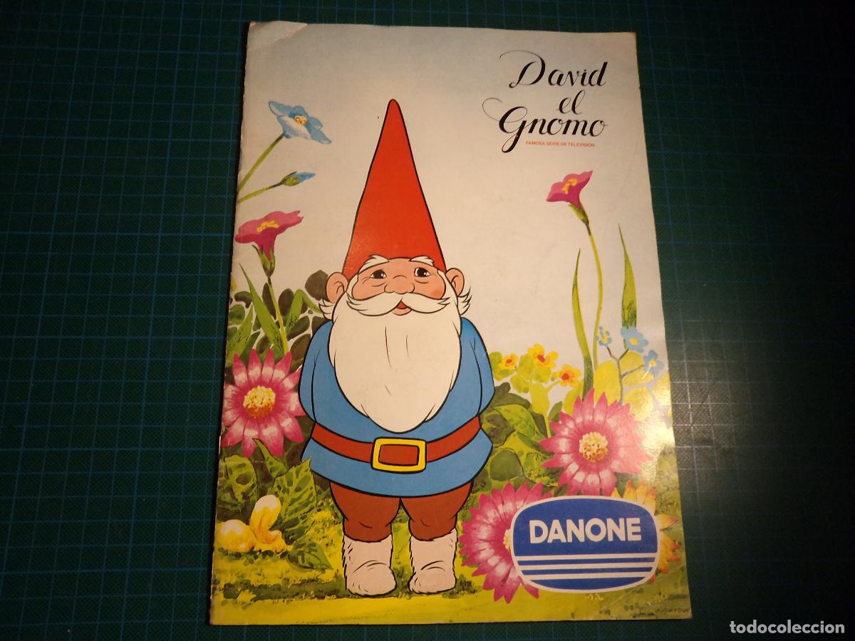 Coleccionismo &aacute;lbumes: David el Gnomo. Danone. Con el 80% de los cromos aproximadamente. - Foto 1