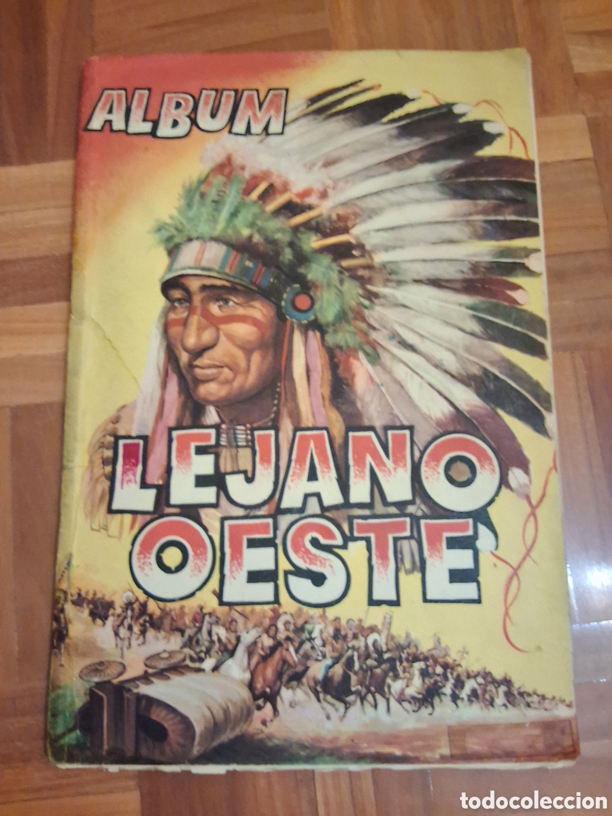 Colecionismo Cadernetas: Lejano oeste album cromos COMPLETO (falta el 223 los mustang) edita edicciones generales