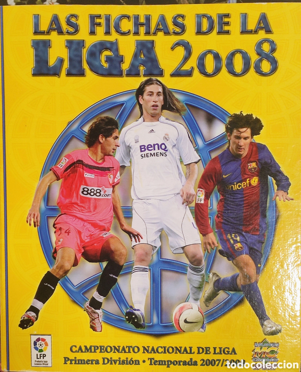 Colecionismo Cadernetas: &Aacute;lbum de cromos Las fichas de la liga 2008 LAS FICHAS DE LA LIGA 2008.CAMPEONATO NACIONAL DE LIGA Pr