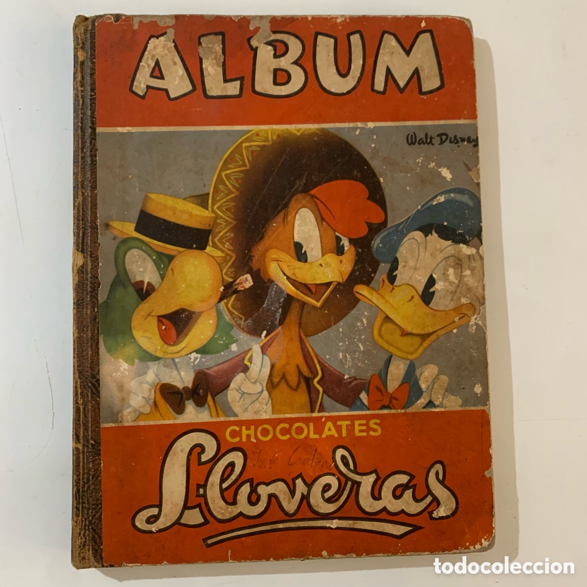 Collectionnisme Albums: Album de cromos walt disney de chocolates lloveras