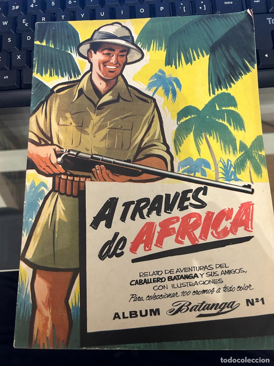 Collectable Incomplete Albums: a treves de africa album batanga n&ordm; 1 plancha nuevo