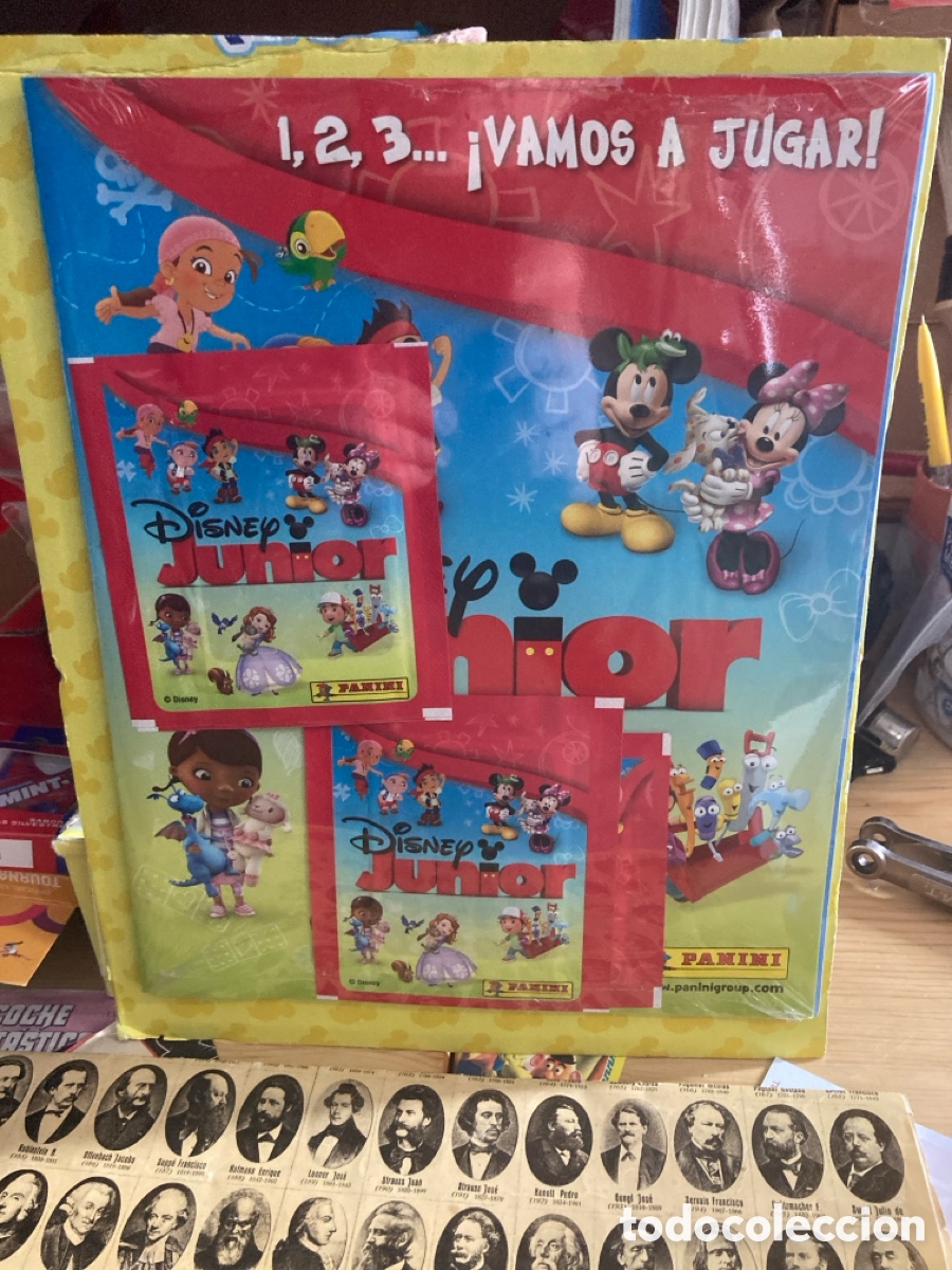 Collectionnisme Albums: Disney Junior album mas 3 sobres