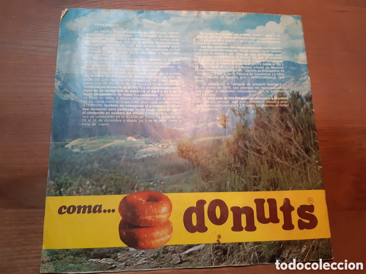 Coleccionismo &aacute;lbumes: CONOCE ESUKAL HERRIA DONUTS - Foto 16
