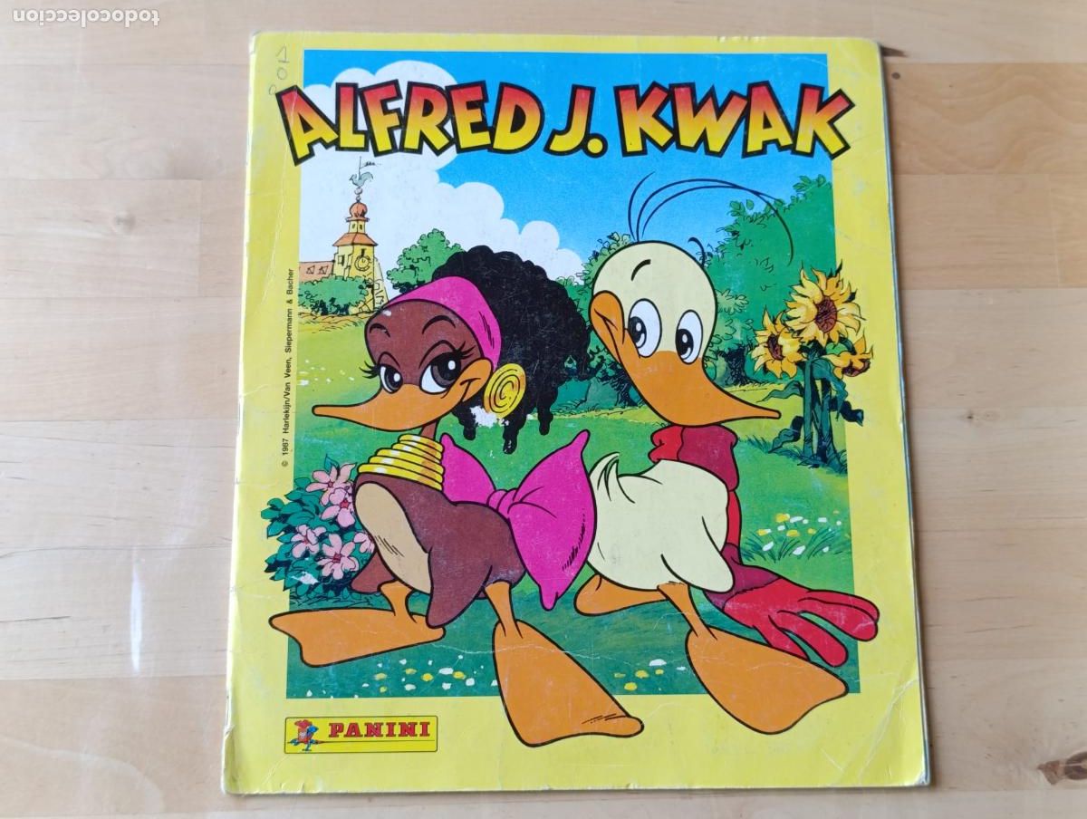 Coleccionismo &Aacute;lbumes: &Aacute;LBUM ALFRED J.KWAK, PANINI.