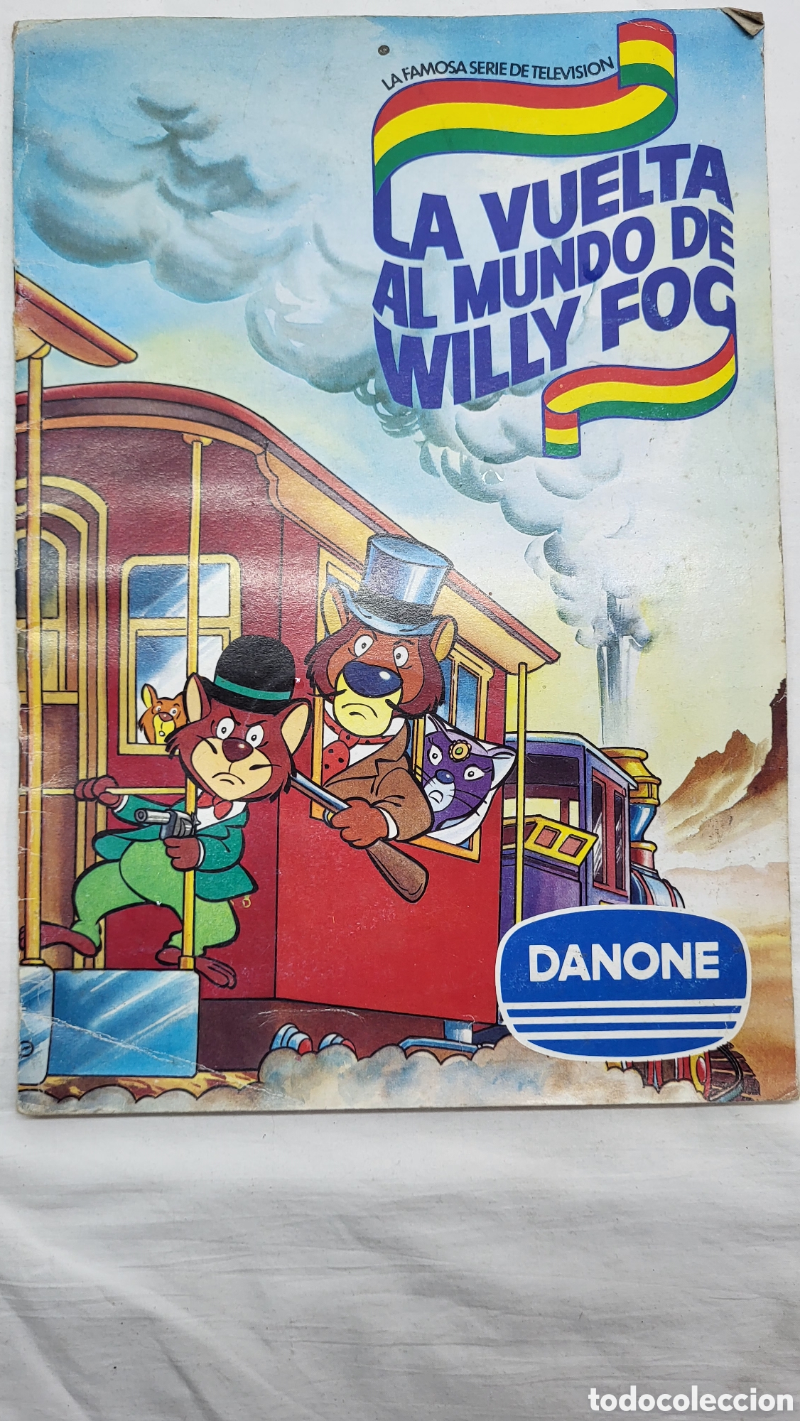 Collectable Incomplete Albums: &Aacute;lbum cromos Danone incompleto