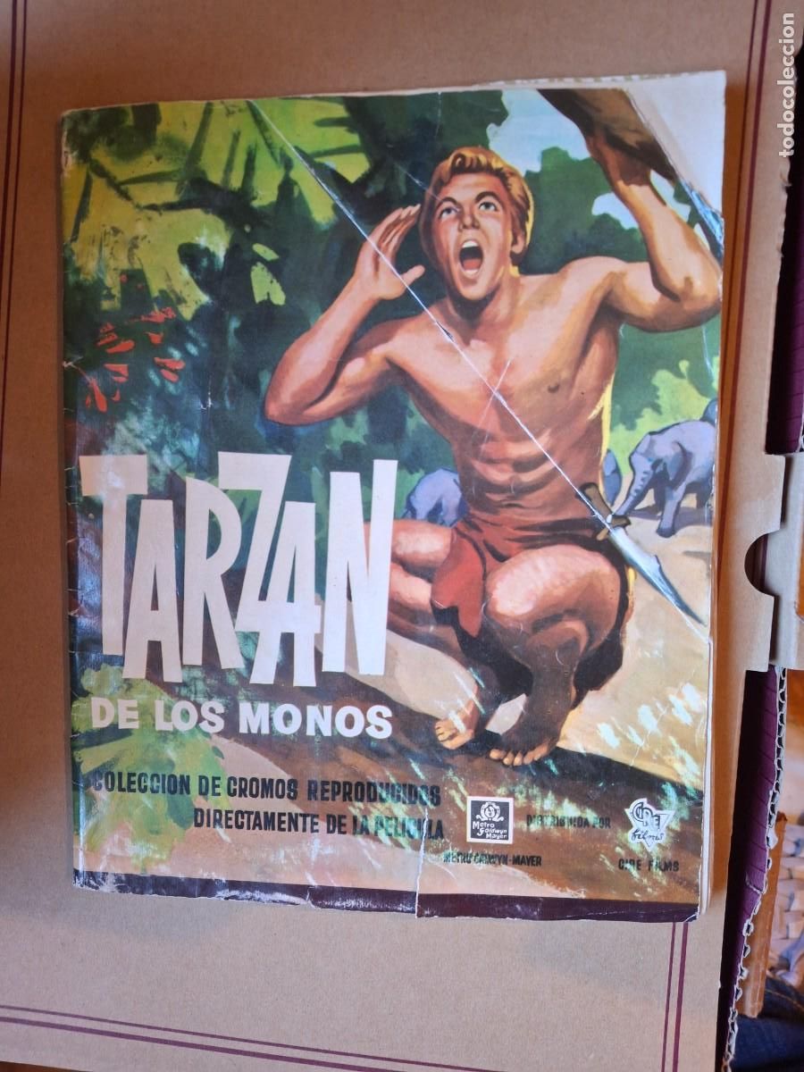 Coleccionismo &aacute;lbumes: Tarzan de los monos album - Foto 1