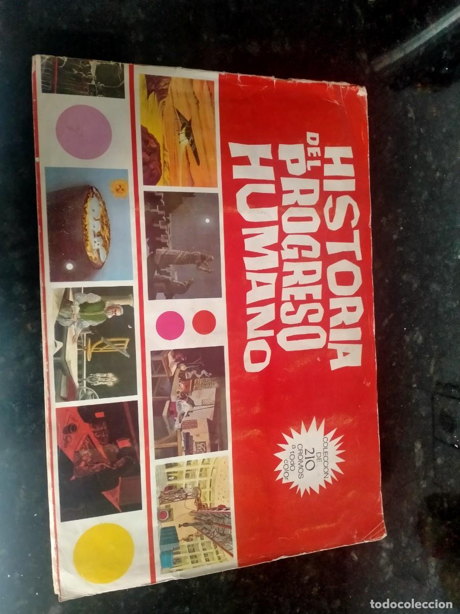 Coleccionismo &aacute;lbumes: album de cromos de historia del progreso humano - Foto 1