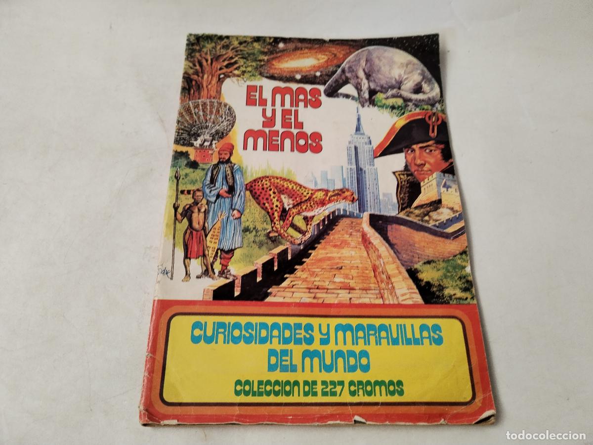 Collectionnisme Albums: album de cromos el mas y el menos de chocolates torras - c145