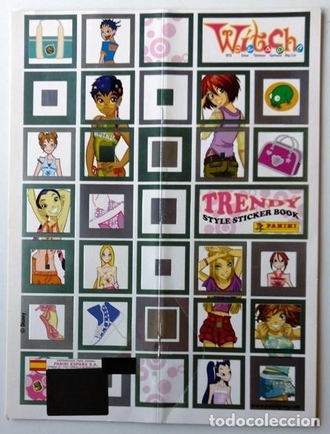 Coleccionismo &aacute;lbumes: WITCH TRENDY STYLE STICKER BOOK - Foto 3