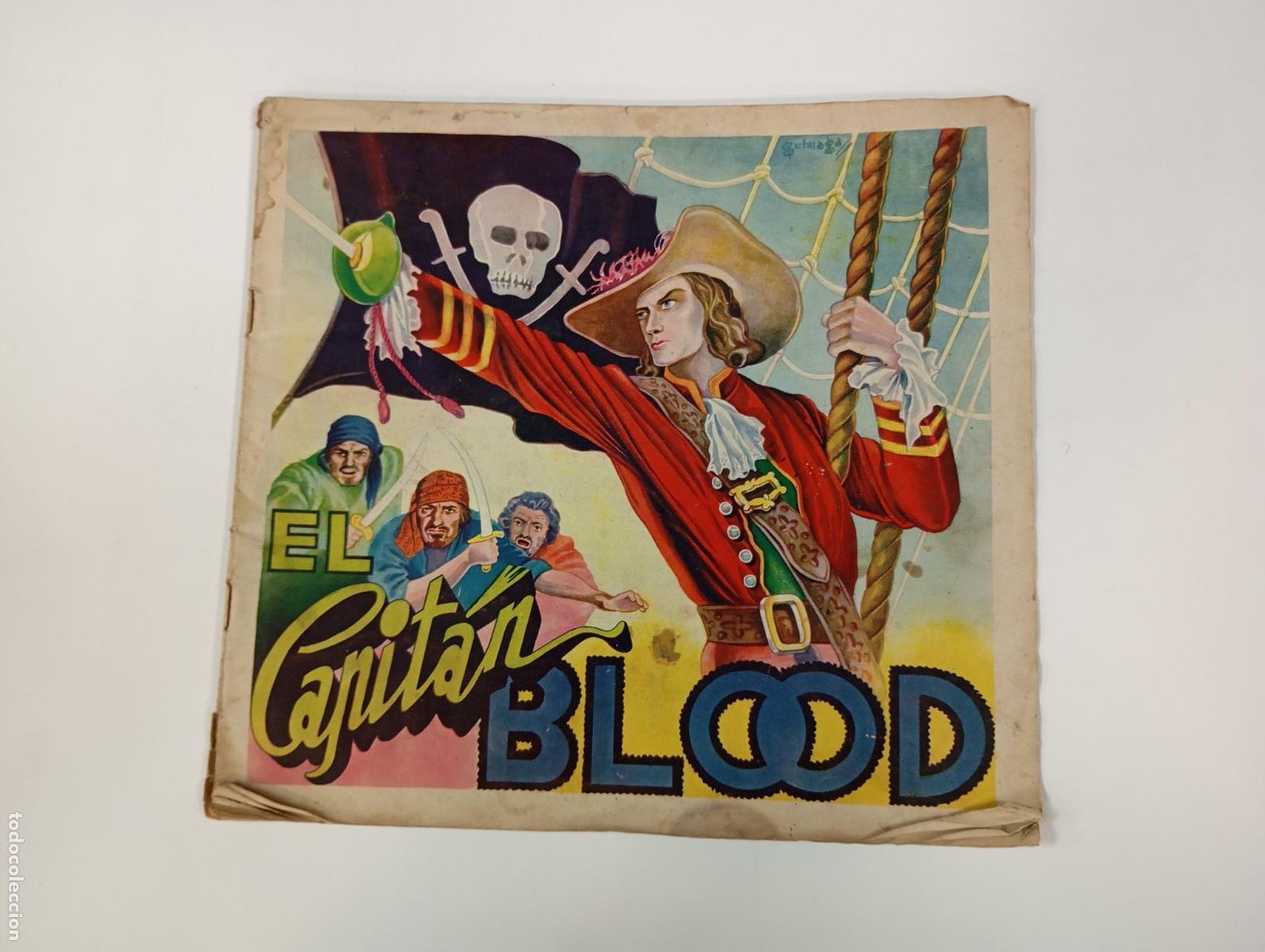 Collectionnisme Albums: Album de cromos. Fher. El capit&aacute;n Blood. Faltan 10 de 162 cromos. TDKR29