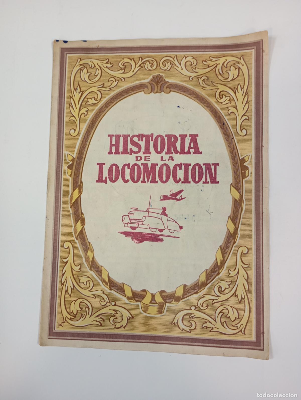 Collectable Incomplete Albums: &Aacute;lbum de cromos Historia de la locomoci&oacute;n. Faltan 4 de 96 cromos. Viuda de Arr&oacute;niz Logro&ntilde;o. TDKR29