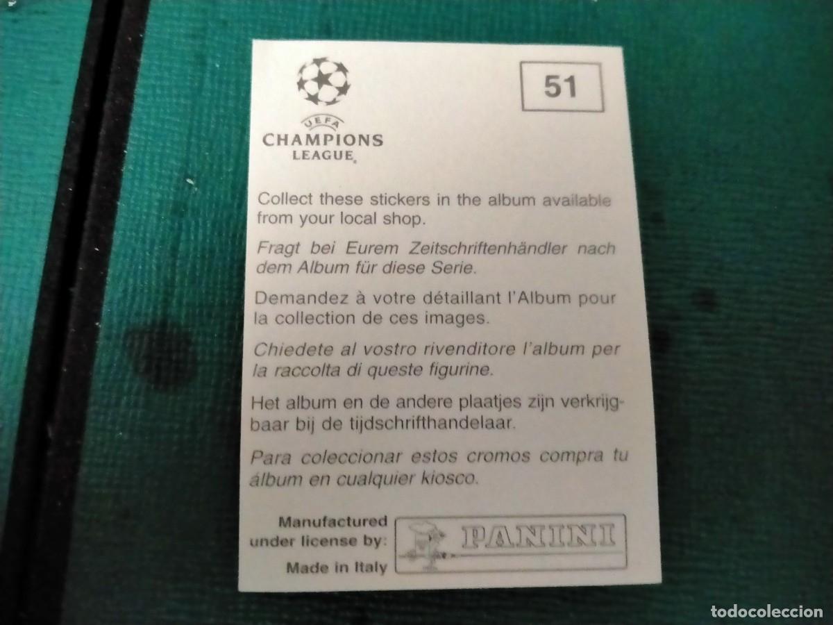 Coleccionismo &aacute;lbumes: cromo de rivaldo como nuevo - Foto 2