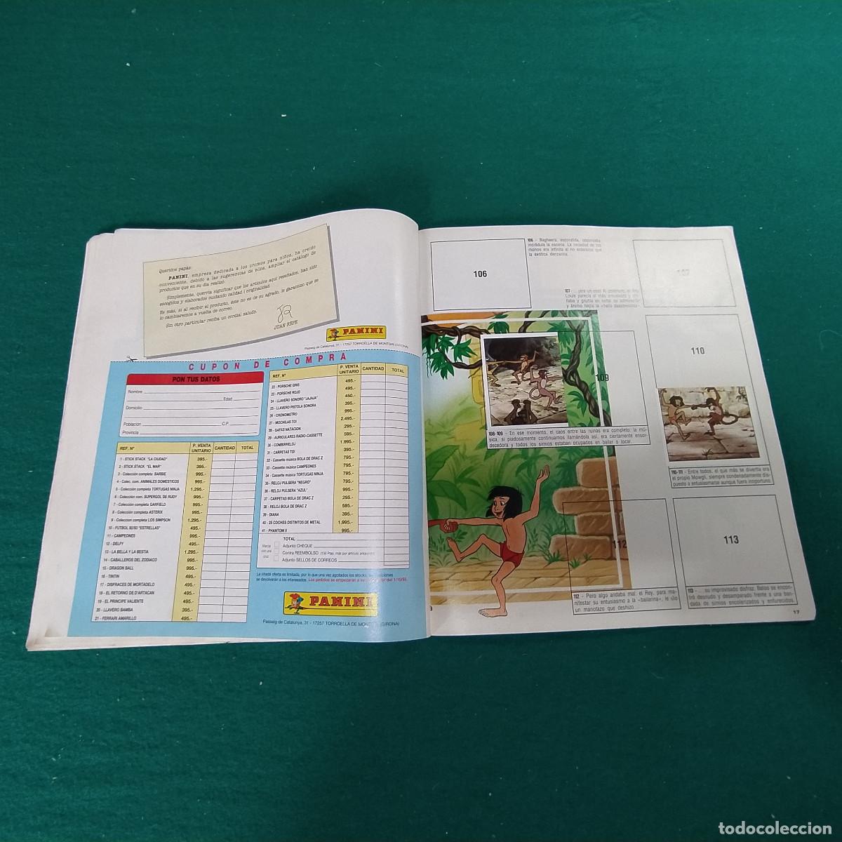Coleccionismo &aacute;lbumes: El Libro De La Selva PANINI - Foto 14