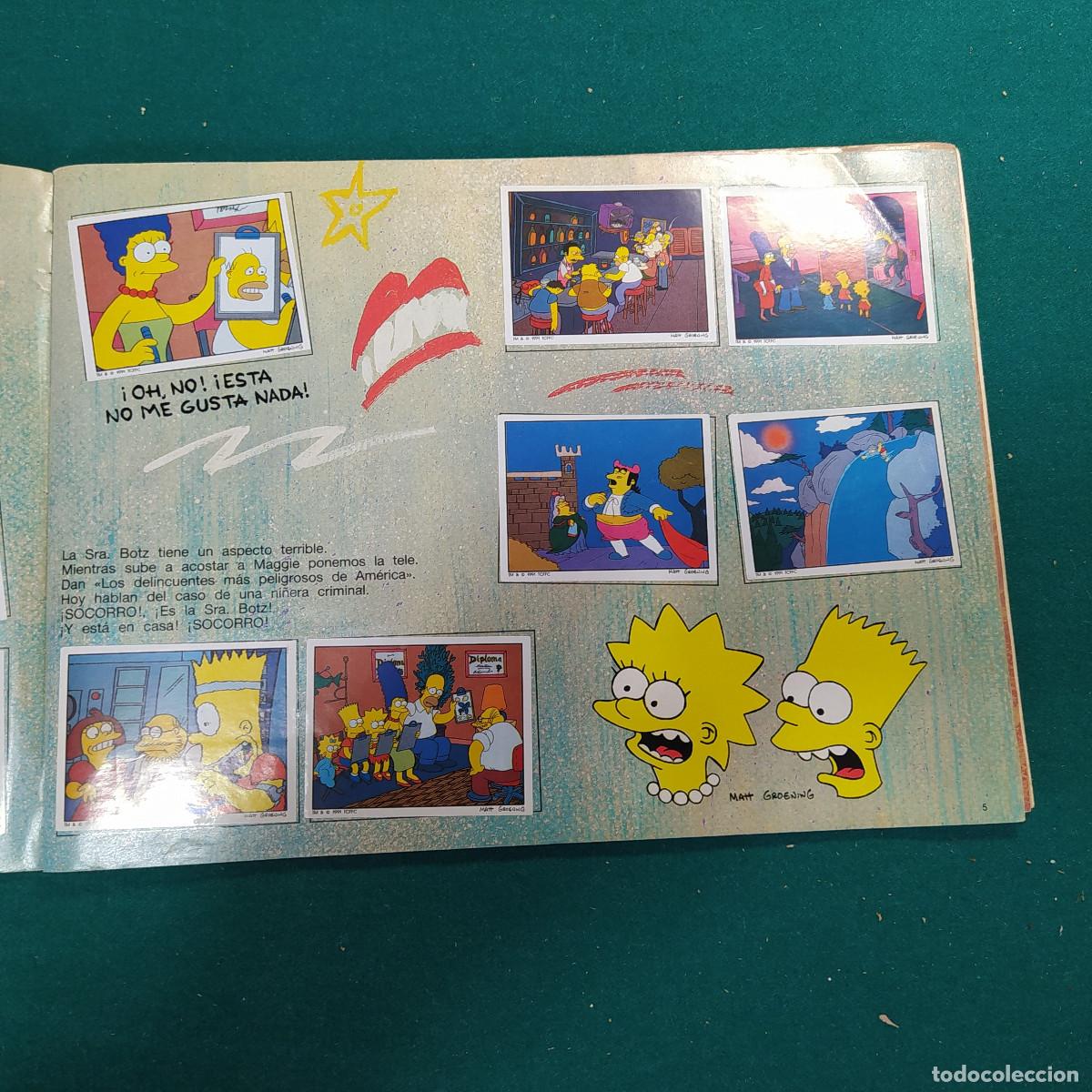 Coleccionismo &aacute;lbumes: the simpsons PANINI . - Foto 5