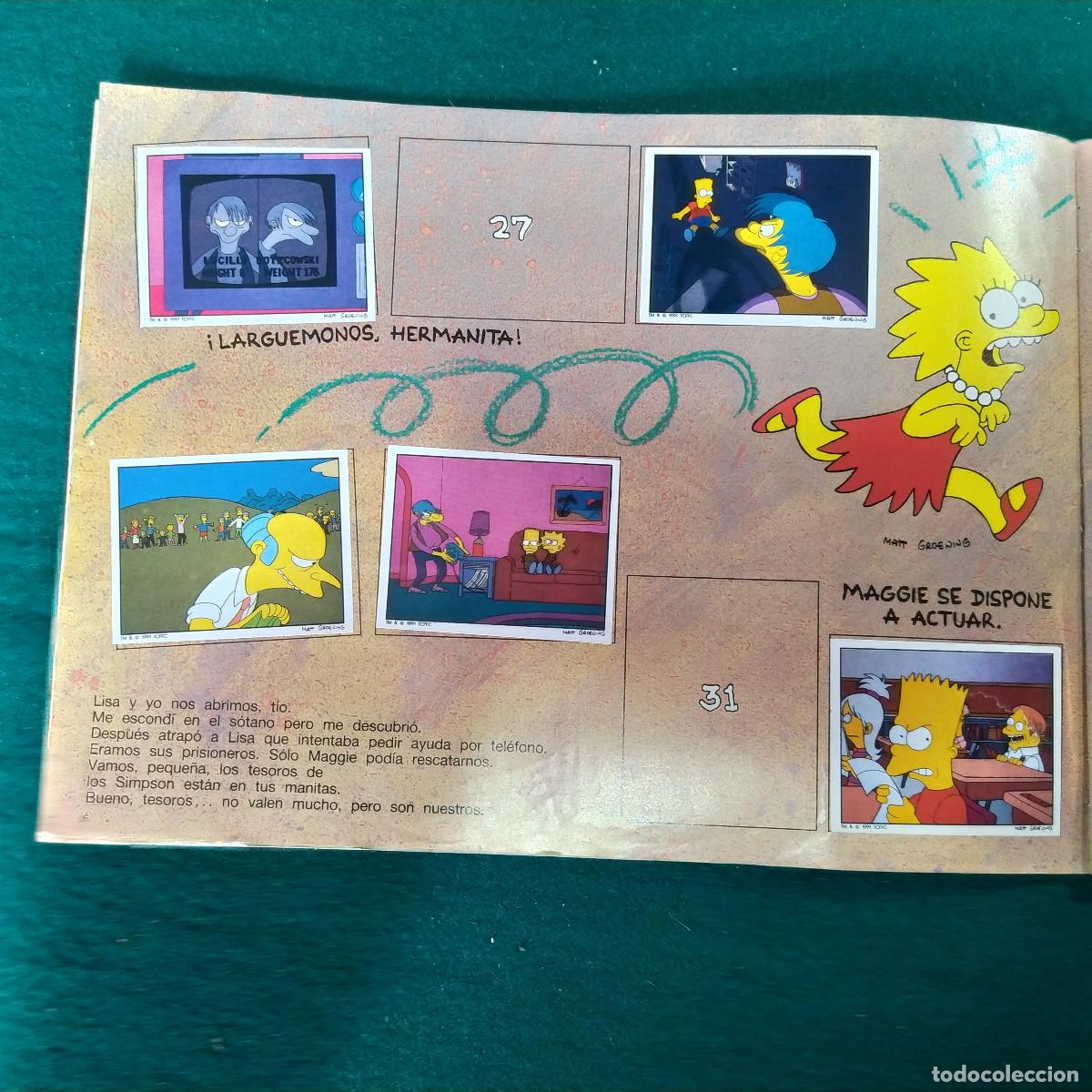 Coleccionismo &aacute;lbumes: the simpsons PANINI . - Foto 6