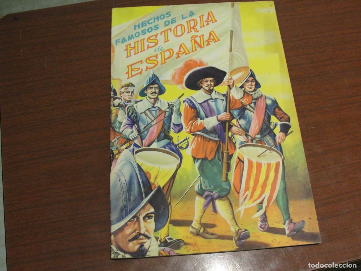 Coleccionismo &Aacute;lbumes: ALBUM VACIO HECHOS FAMOSOS DE LA HISTORIA DE ESPA&Ntilde;A - STOCK DE TIENDA IMPECABLE ESTADO EXCELENTE
