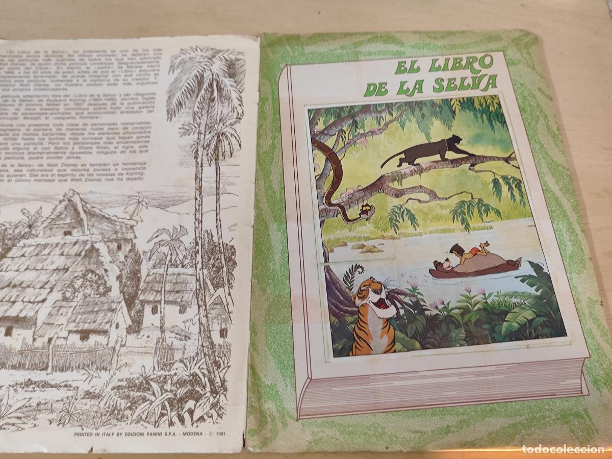 Coleccionismo &aacute;lbumes: ALBUM EL LIBRO DE LA SELVA - 1981 - Foto 2