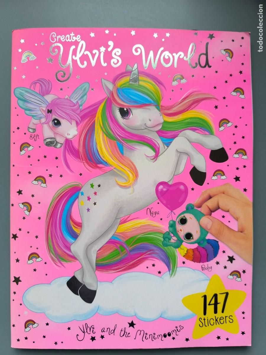 Collectable Incomplete Albums: DIFICIL ALBUM SEMIVACIO STICKERS CREATE YLVIS WORLD UNICORNIOS EDIT DEPESCHE GERMANY PERFECTA CONS