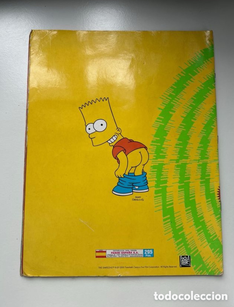 Coleccionismo &aacute;lbumes: Album Cromos the Simpsons - Foto 2