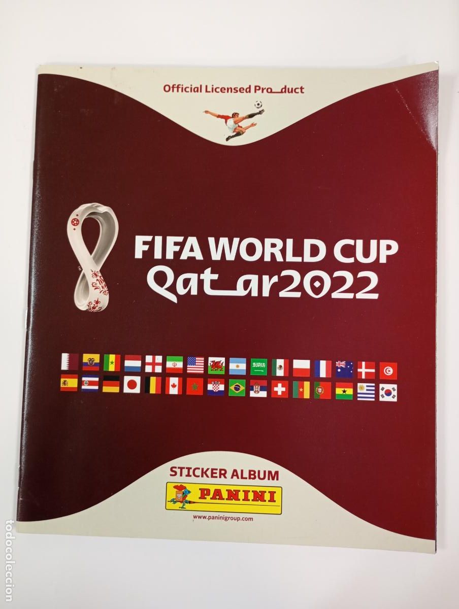 Collectable Incomplete Albums: ALBUM DE CROMOS SIN CONTENIDO. FIFA WORLD CUP. COMPA DEL MUNDO QATAR 2022 MUNDIAL. TDKR79