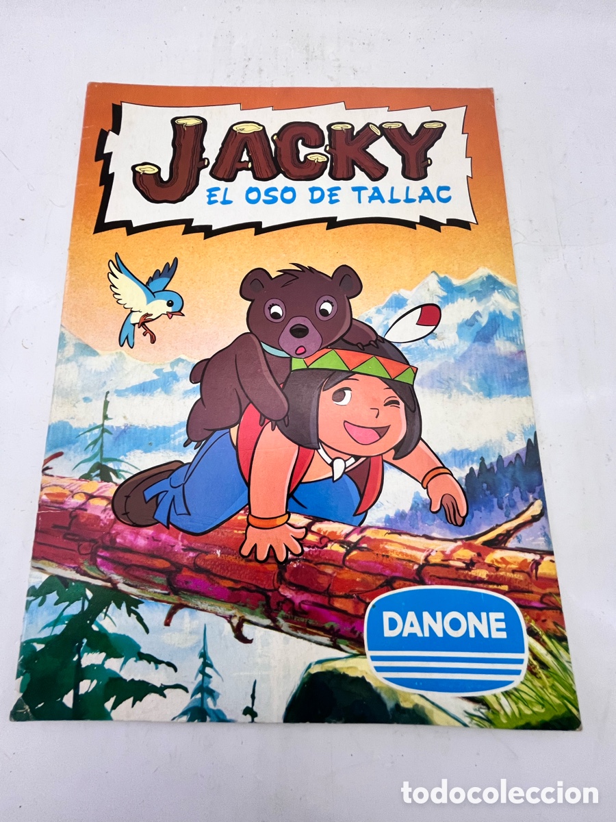 Collectable Incomplete Albums: &Aacute;lbum de cromos danone Jacky el oso de tallas