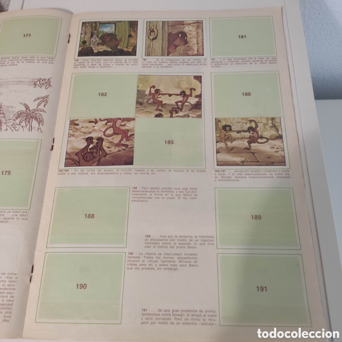 Coleccionismo &aacute;lbumes: EL LIBRO DE LA SELVA 1981 PANINI CROMO CROM - Foto 3