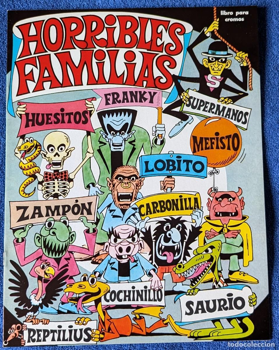 Coleccionismo &aacute;lbumes: Horribles Familias - fher (1982) &iexcl;Album plancha, imopecable!