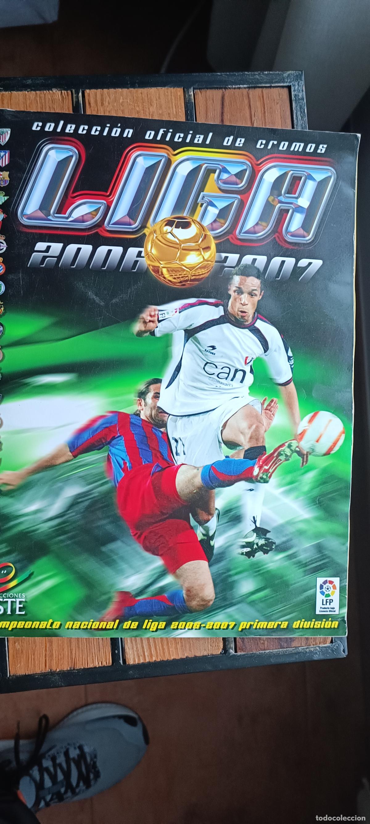 Sammeln Sammelalben: ALBUM LIGA 2006 2007 EDICIONES ESTE CON DEFECTOS PARA APROVECHAR CROMOS