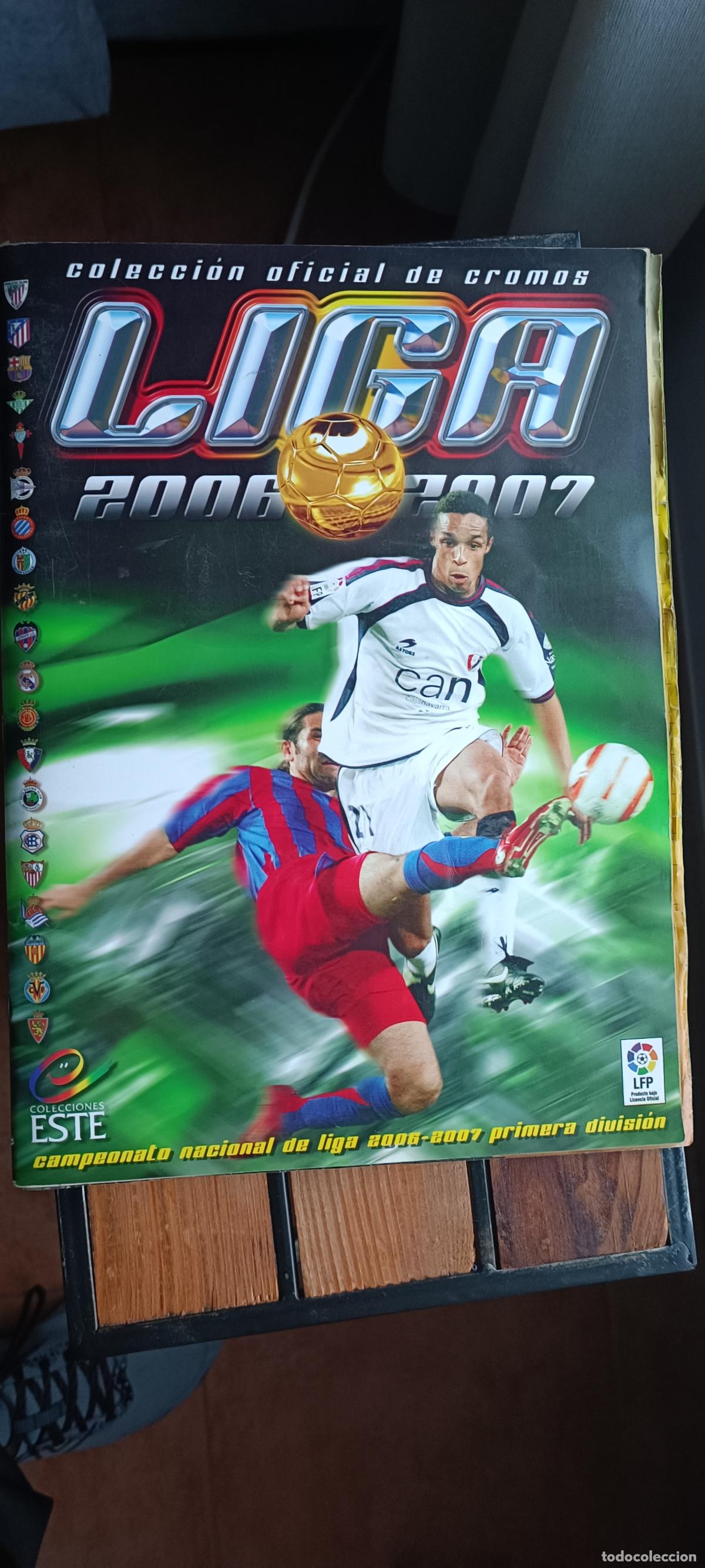Sammeln Sammelalben: ALBUM LIGA 2006 2007 EDICIONES ESTE - CON MUCHOS CROMOS