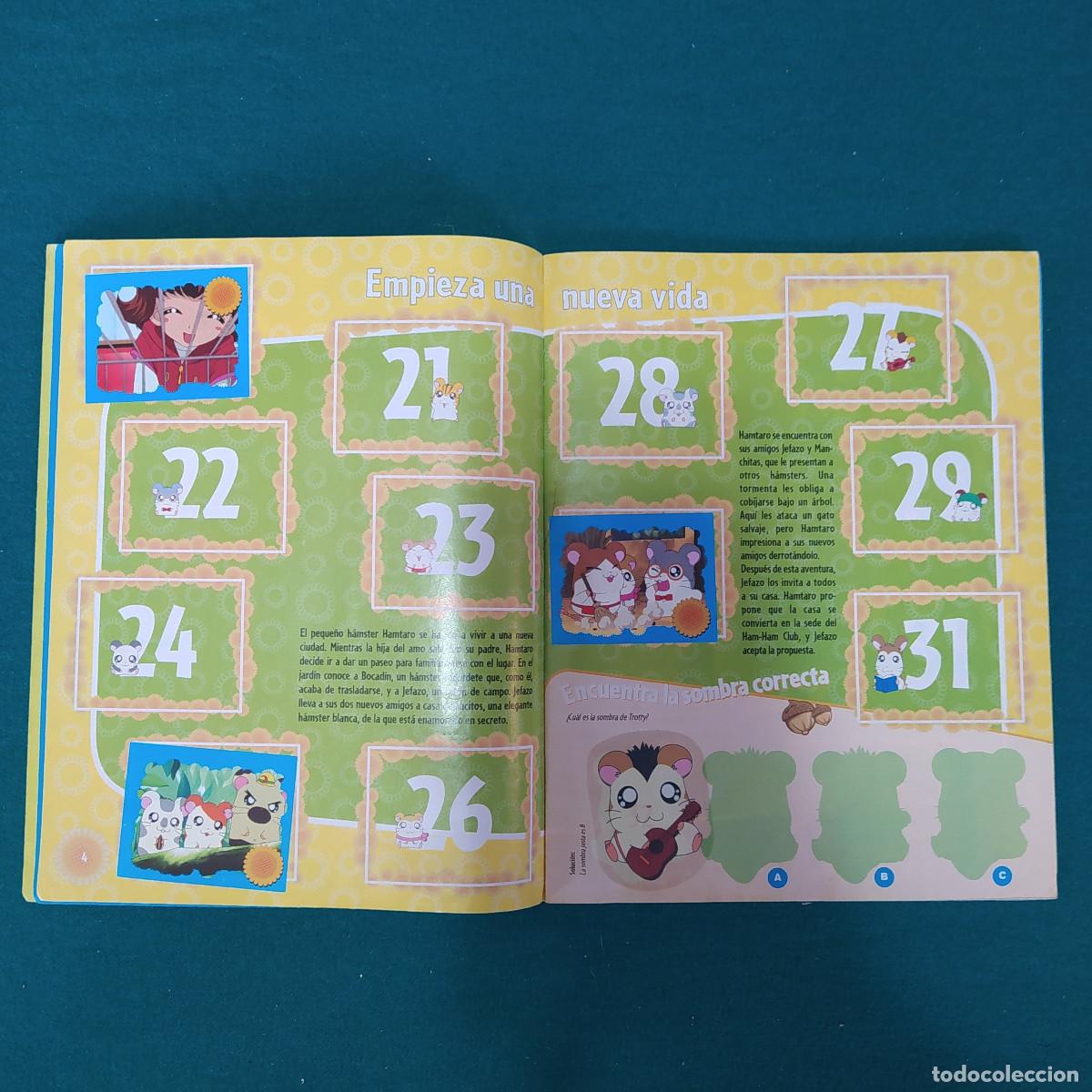 Coleccionismo &aacute;lbumes: HAMTARO PEQUE&Ntilde;OS HAMSTERS PANINI - Foto 4