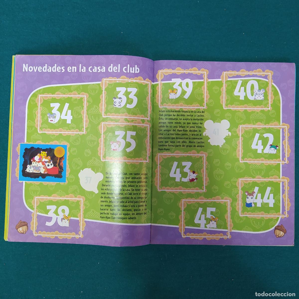 Coleccionismo &aacute;lbumes: HAMTARO PEQUE&Ntilde;OS HAMSTERS PANINI - Foto 5