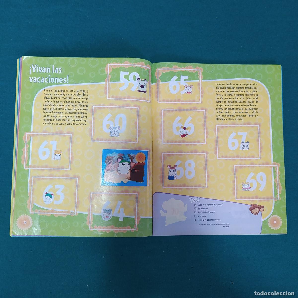 Coleccionismo &aacute;lbumes: HAMTARO PEQUE&Ntilde;OS HAMSTERS PANINI - Foto 7