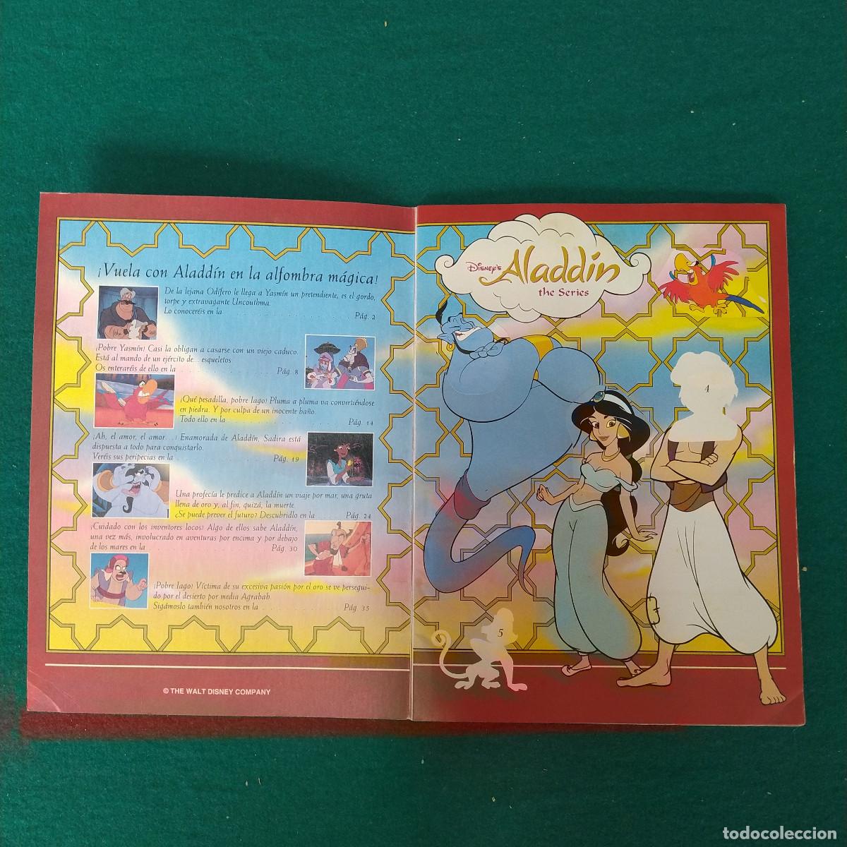 Coleccionismo &aacute;lbumes: Aladdin the series panini - Foto 4