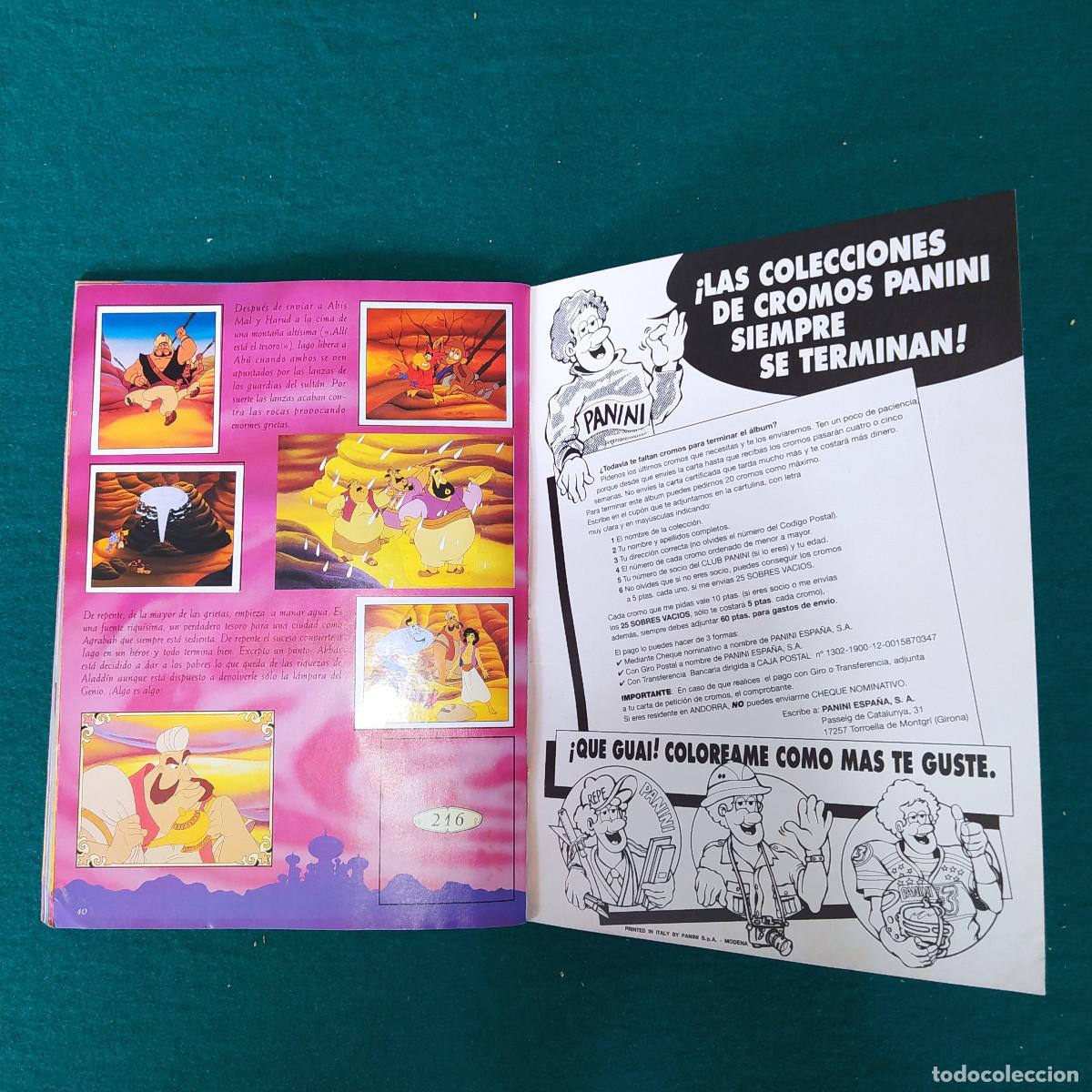 Coleccionismo &aacute;lbumes: Aladdin the series panini - Foto 25