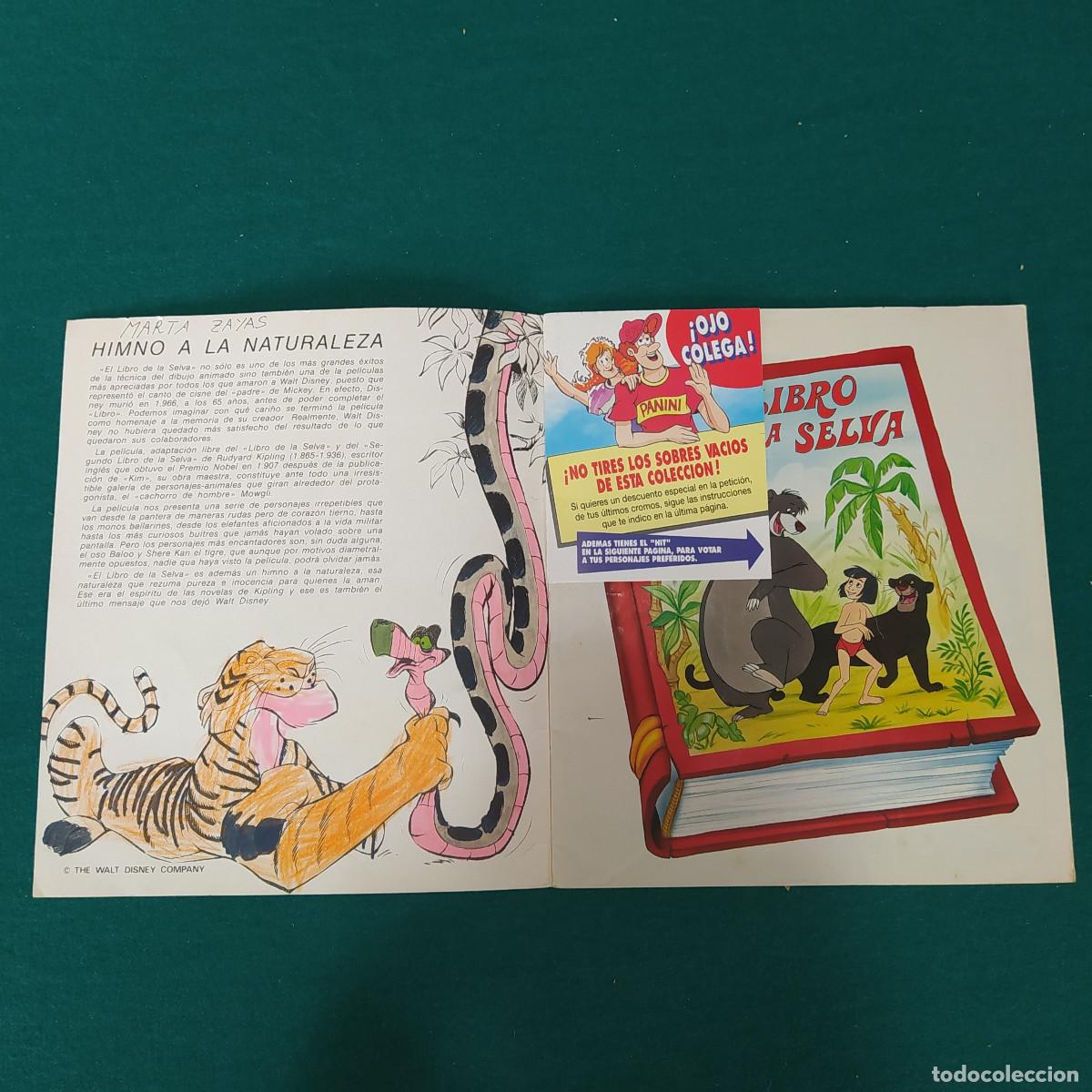 Coleccionismo &aacute;lbumes: El Libro De La Selva PANINI - Foto 3