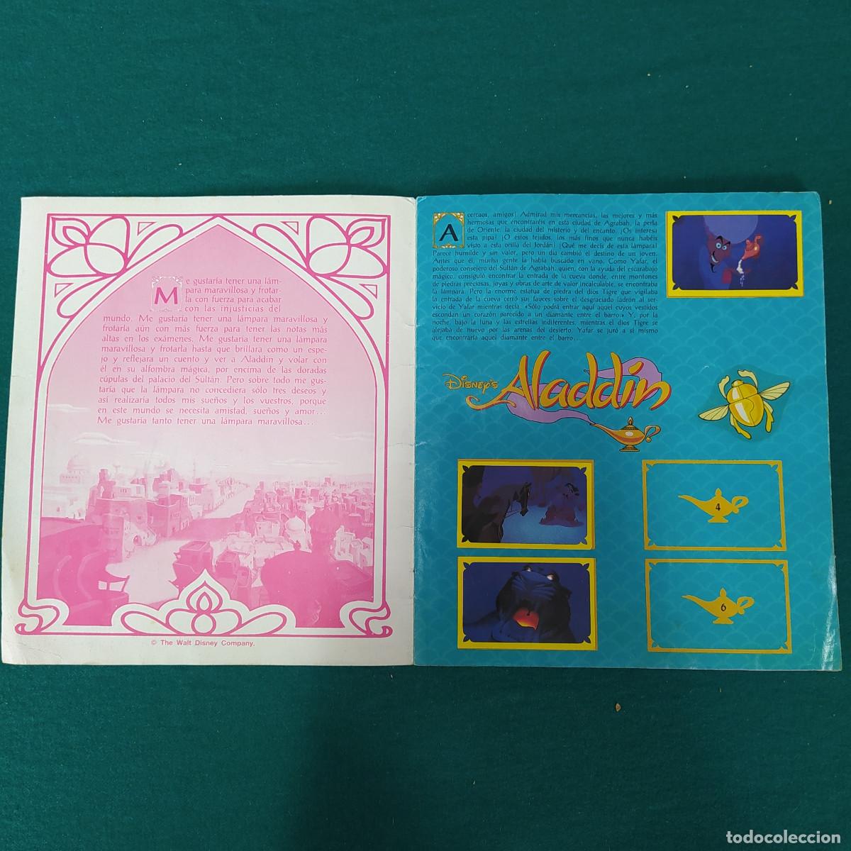 Coleccionismo &aacute;lbumes: Aladdin DISNEY PANINI - Foto 3
