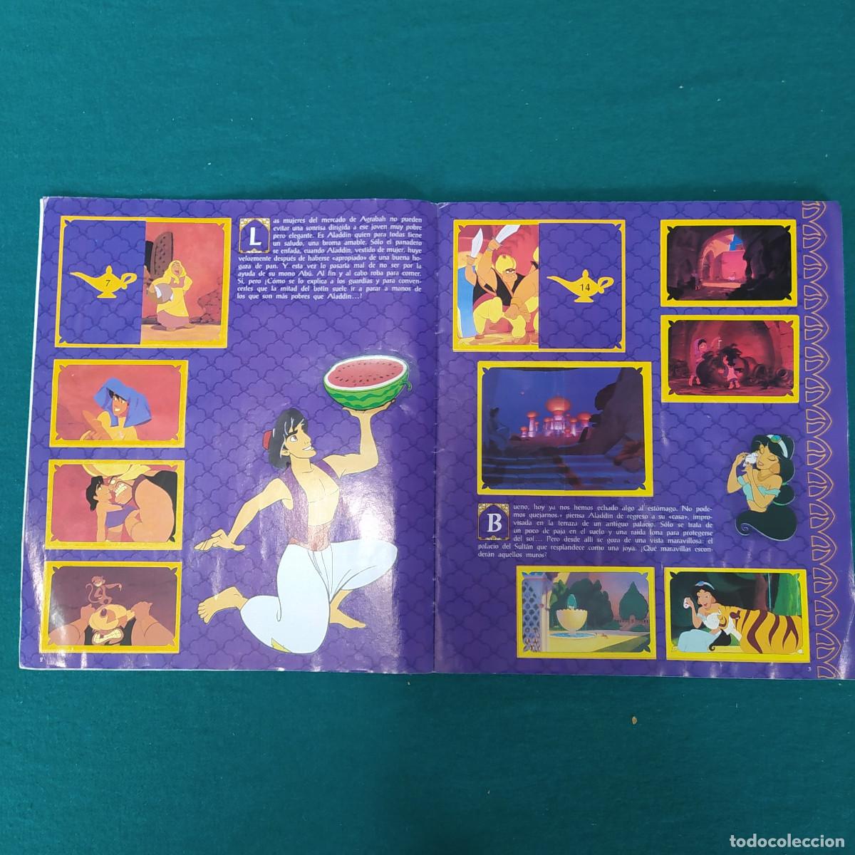Coleccionismo &aacute;lbumes: Aladdin DISNEY PANINI - Foto 4