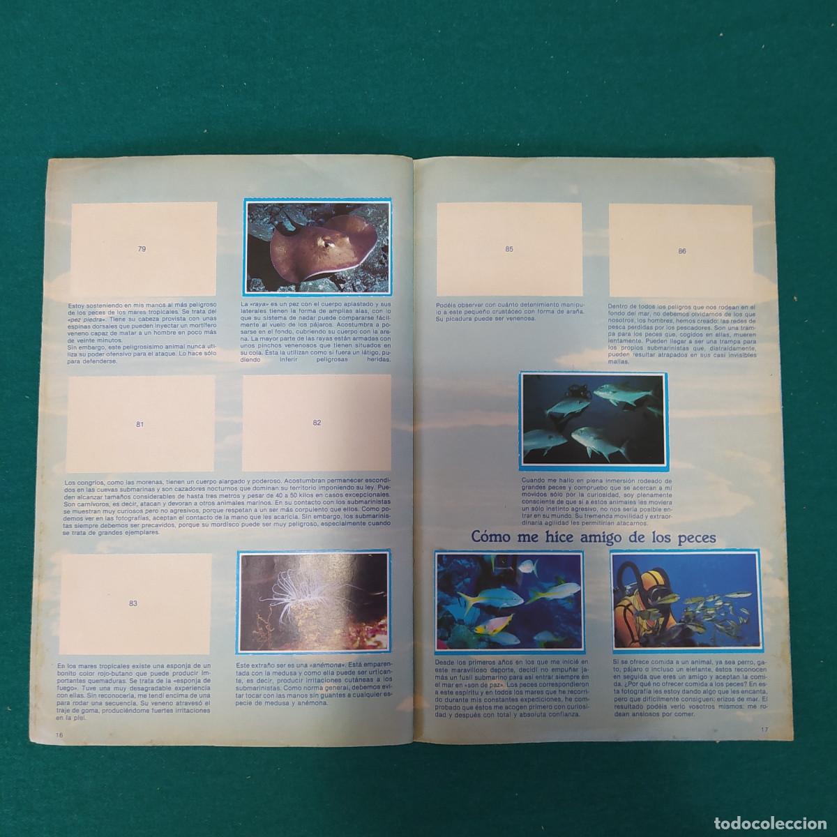 Coleccionismo &aacute;lbumes: MIS AMIGOS LOS PECES - Foto 10